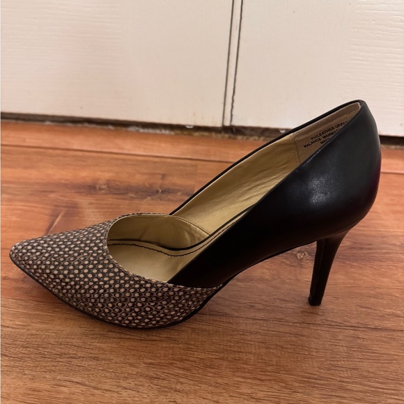 Audrey Brooke black and snakeskin heels​ - Picture 5 of 8